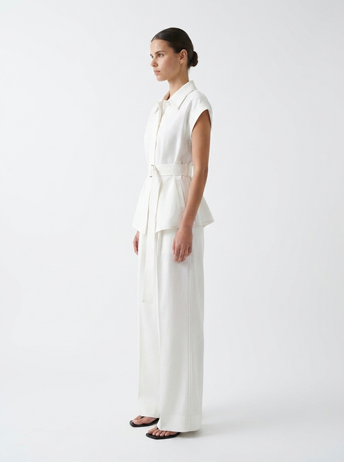 Ensemble femme chic – tenue élégante pantalon large minimaliste Ma boutique